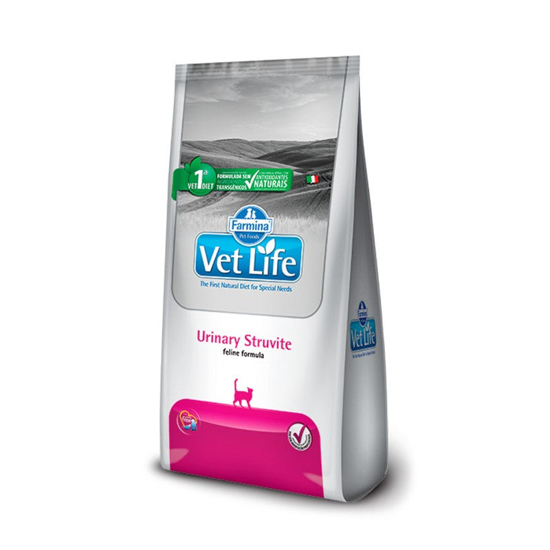 Alimento para gato Vet Life Feline Urinary Struvite 2 kg