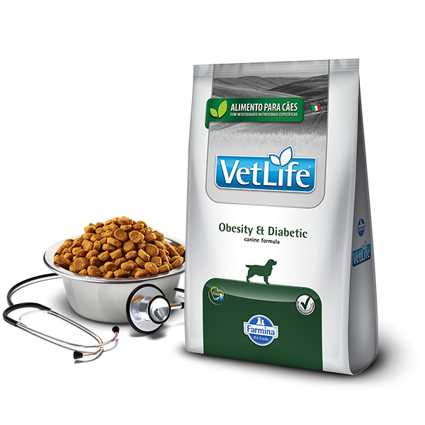 Alimento para perro Vet Life Obesity Diabetic 2 kg