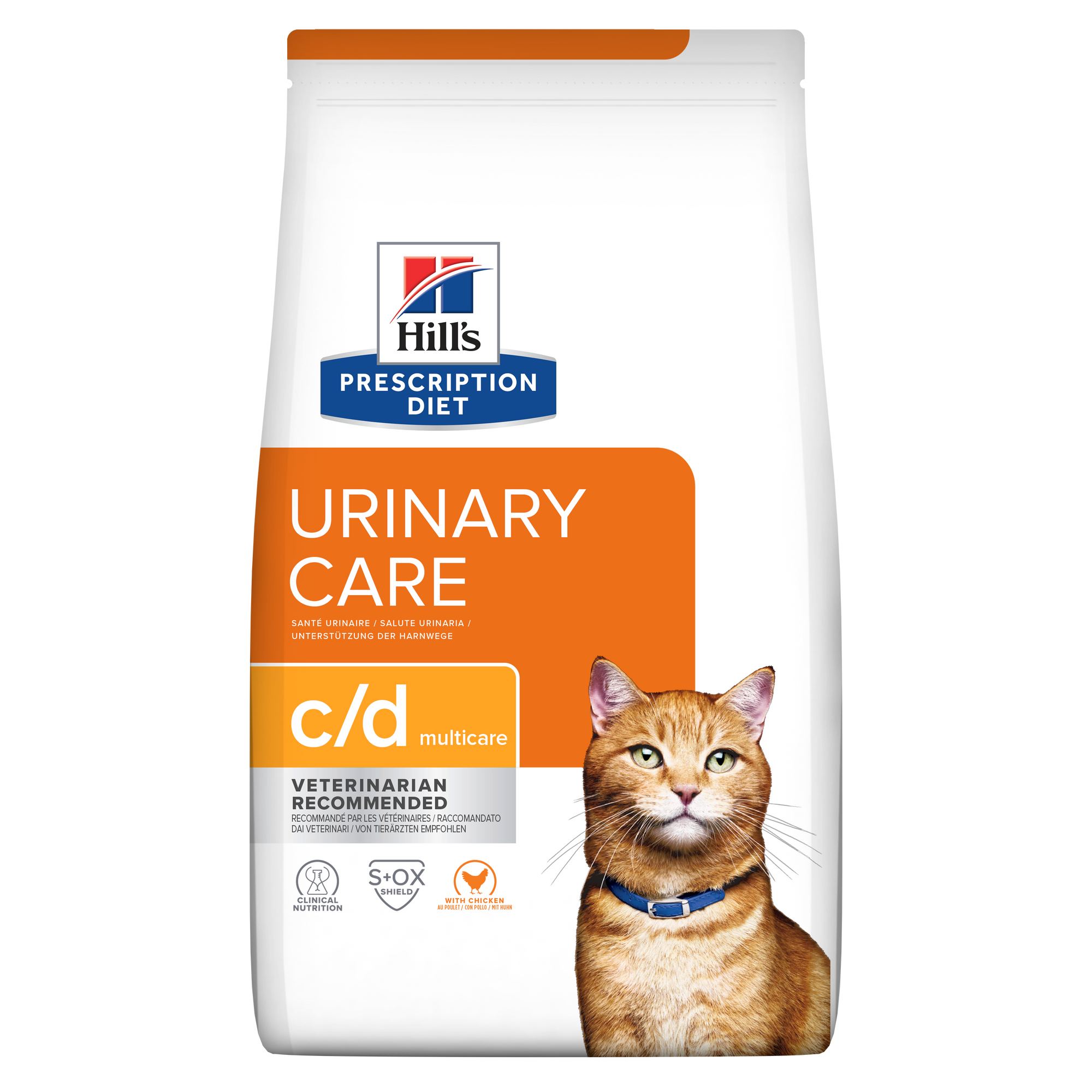 Alimento para gato Hill's Prescription Diet c/d Multicare Urinary Care 1.8kg