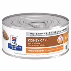 Alimento húmedo para gato Hill's Prescription Diet k/d Kidney Care Estofado de Pollo y Vegetales 5.5oz