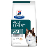 Alimento para gato Hill's Prescription Diet w/d Multi-Benefit 1.8kg