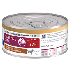 Alimento húmedo para perro Hill's Prescription Diet i/d Digestive Care Estofado de Pollo y Vegetales 5.5oz
