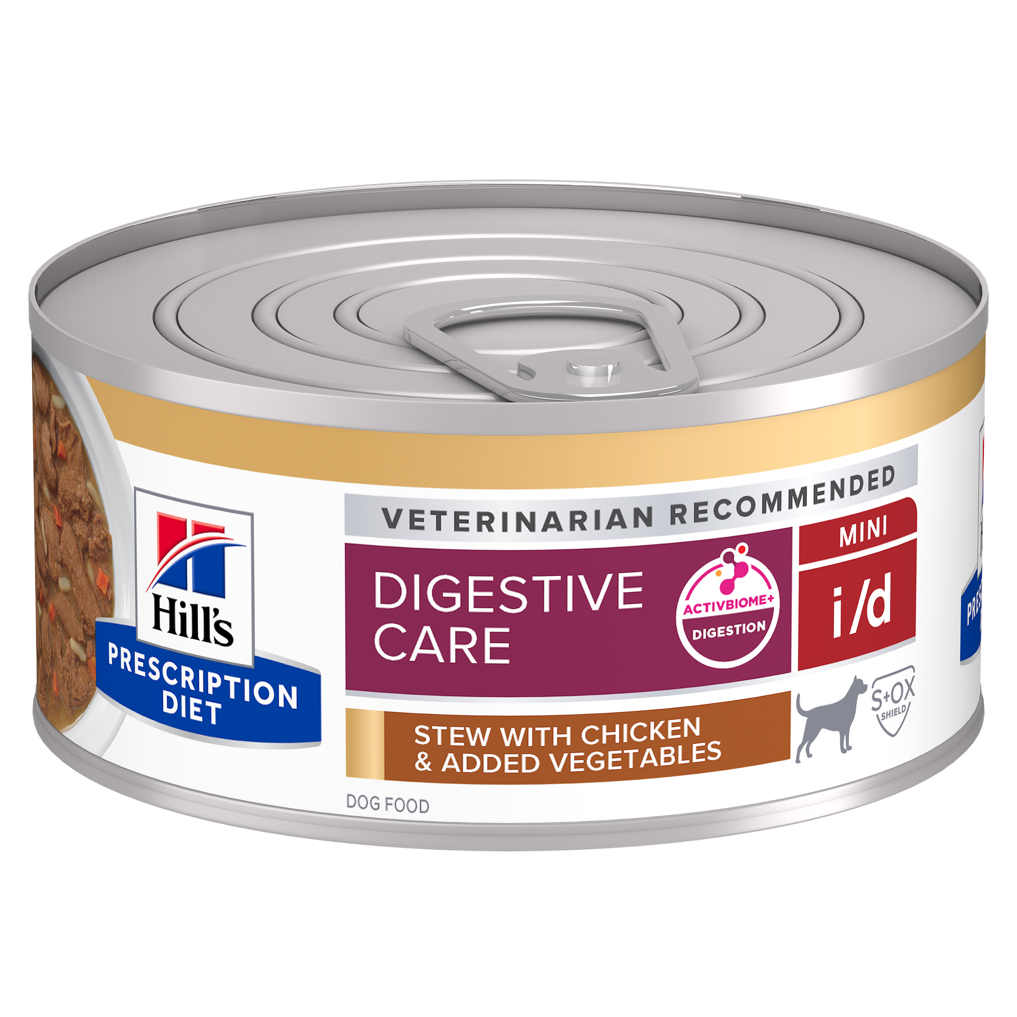 Alimento húmedo para perro Hill's Prescription Diet i/d Digestive Care Estofado de Pollo y Vegetales 5.5oz