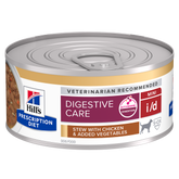 Alimento húmedo para perro Hill's Prescription Diet i/d Digestive Care Estofado de Pollo y Vegetales 5.5oz