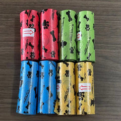 Bolsas biodegradables para desechos de mascotas Earth Friendly – 144 unidades (8 rollos)