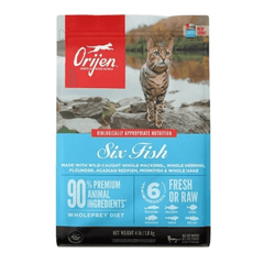 Alimento para Gato Orijen Six Fish con 6 Pescados 1.8kg
