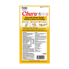 Snack para gato Inaba Churu Tuna Cheese Recipe (4 piezas x 14g)