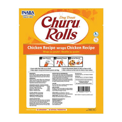 Snack para perro Churu Rolls 8 piezas - pollo 96 g