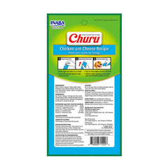 Snack para perro Inaba Churu 4 piezas - pollo con queso 56 g