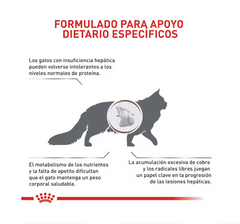 Alimento para Gato Royal Canin Veterinary Hepatic 2 kg