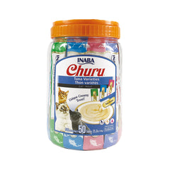 Snack Para Gato Cremoso Bombonera Inaba Churu tuna varieties 50u