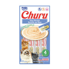 Snack Para Gato Cremoso Inaba Churu Atún – 4 unidades x 14 g