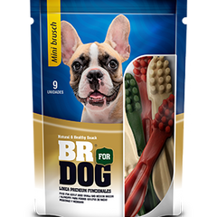 Snack dental para perro Mini Brush x9 unidades