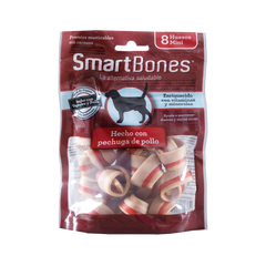Snack para perro SmartBones Mini Sabor Pollo 8 unidades