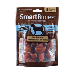 Snack para perro SmartBones Mantequilla de Maní 8 unidades