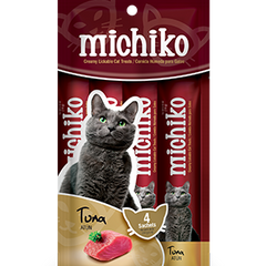 Sobre para gato Michiko sabor atún x4