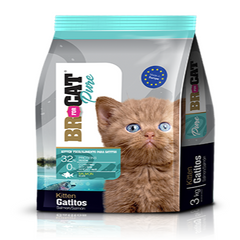 Alimento para gatito BR Pure sabor salmón