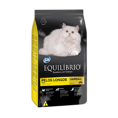 Alimento para gato adulto Equilíbrio Pelos Largos 1.5 kg