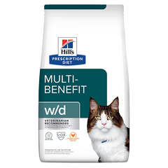 Alimento para gato Hill's Prescription Diet w/d Multi-Benefit 1.8kg