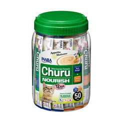 Snack Para Gato Churu Nourish Bombonera – 50 unidades x 14 g