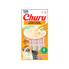 Snack Para Gato Cremoso Inaba Churu Pollo – 10 unidades x 14 g