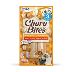 Snack para gato Churu Bites Pollo (Naranja) – 4 piezas / 30g