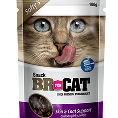 Snack para gato BR Softy Skin & Coat Support 100 g