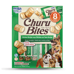 Snack para perro Churu Bites Pollo (Verde) – 8 piezas / 56g