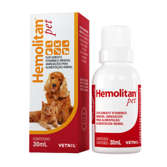 Suplemento veterinario Hemolitan 30 ml