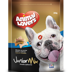 Galleta para perro cachorro Animal Lovers Junior Mix 350 g