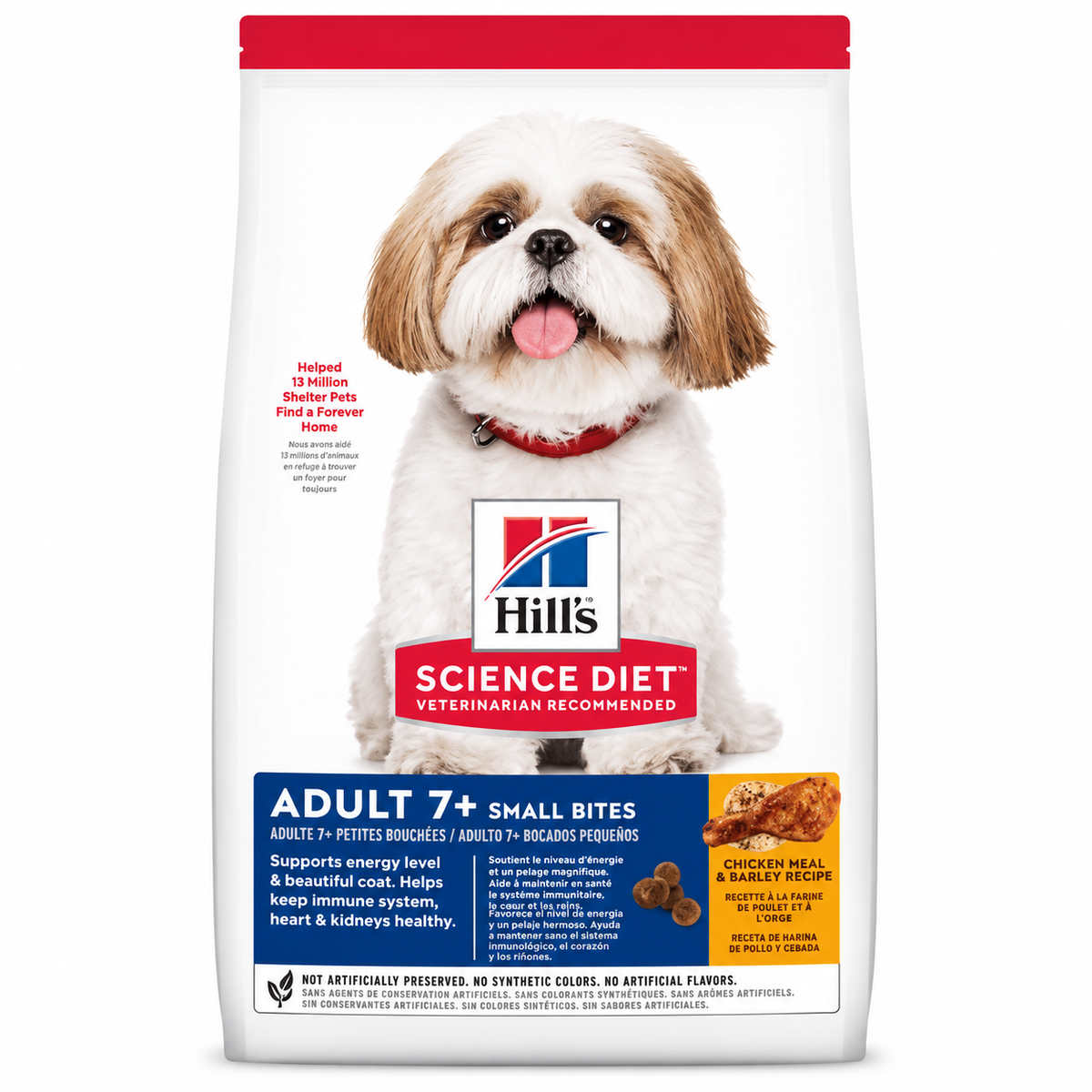 Alimento para perro Hill's Science Diet Adult 7+ Small Bites 2kg