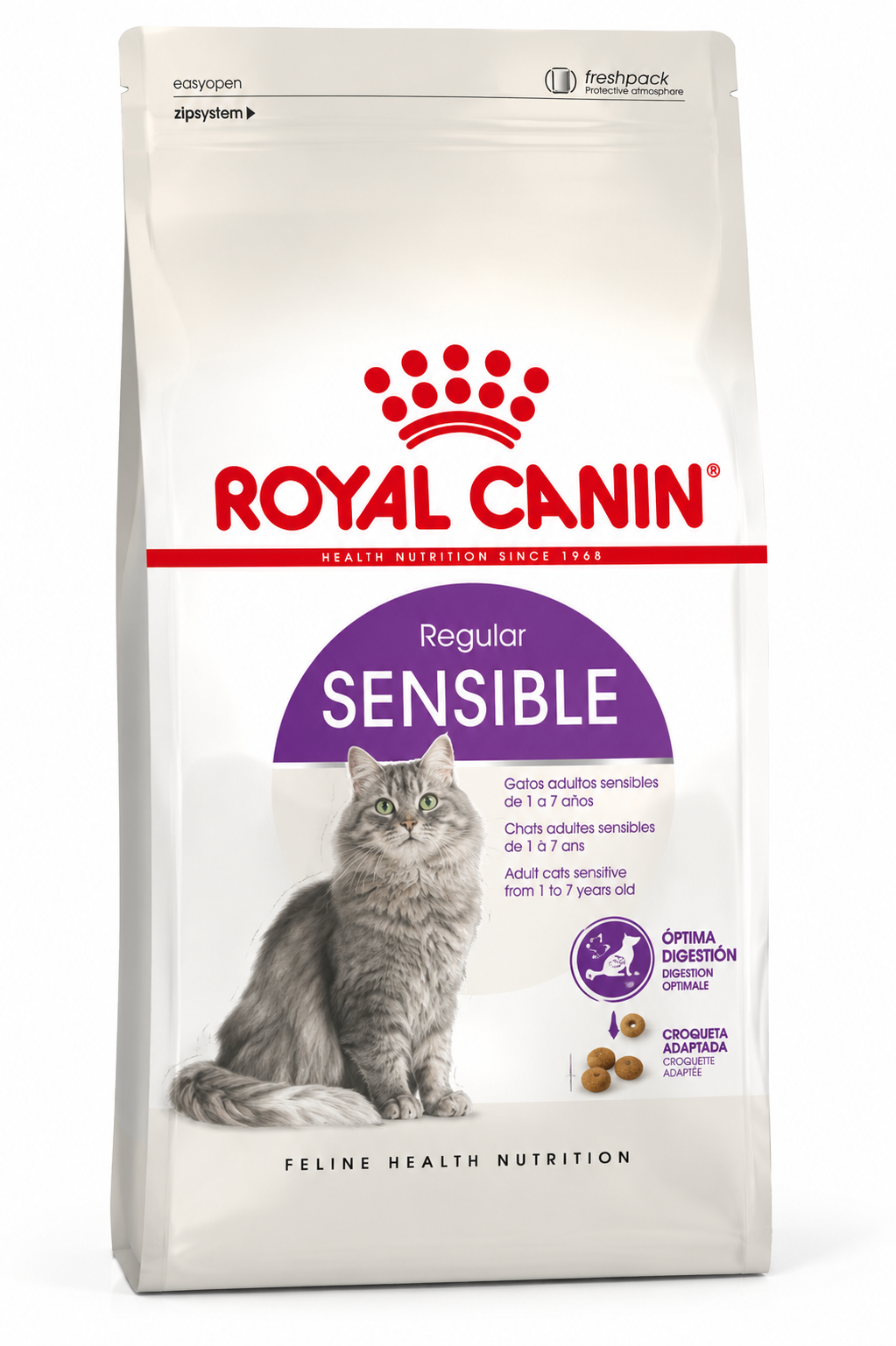 Alimento para gato adulto Royal Canin Sensible 2 kg