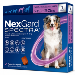 NexGard Spectra Antiparasitario para Perros de 15 a 30 kg | Boehringer Ingelheim