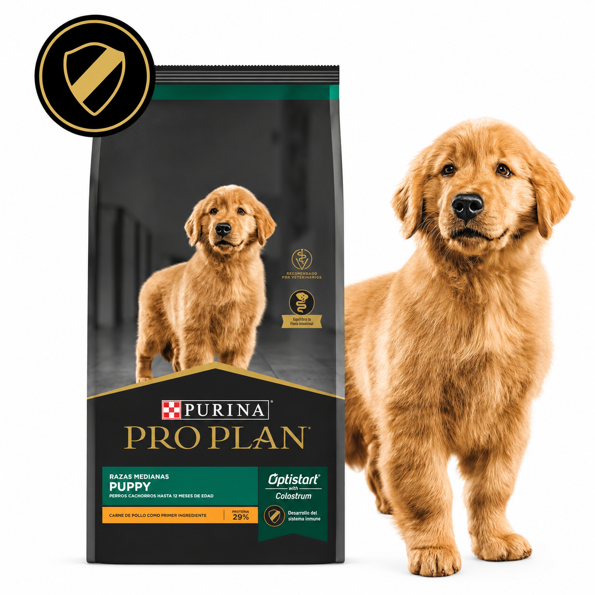 Alimento para Perro Pro Plan Puppy Razas Medianas y Grandes Pollo y Arroz 3kg