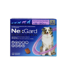 Antiparasitario Nexgard Spectra Perros  15-30Kg
