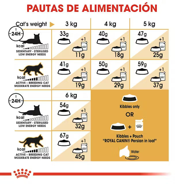 Alimento para gatos Royal canin persian adulto 2kg
