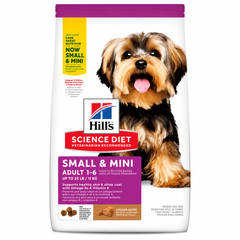 Alimento para perro Hill's Science Diet Small & Mini Adult 1-6 Cordero y Arroz 2kg