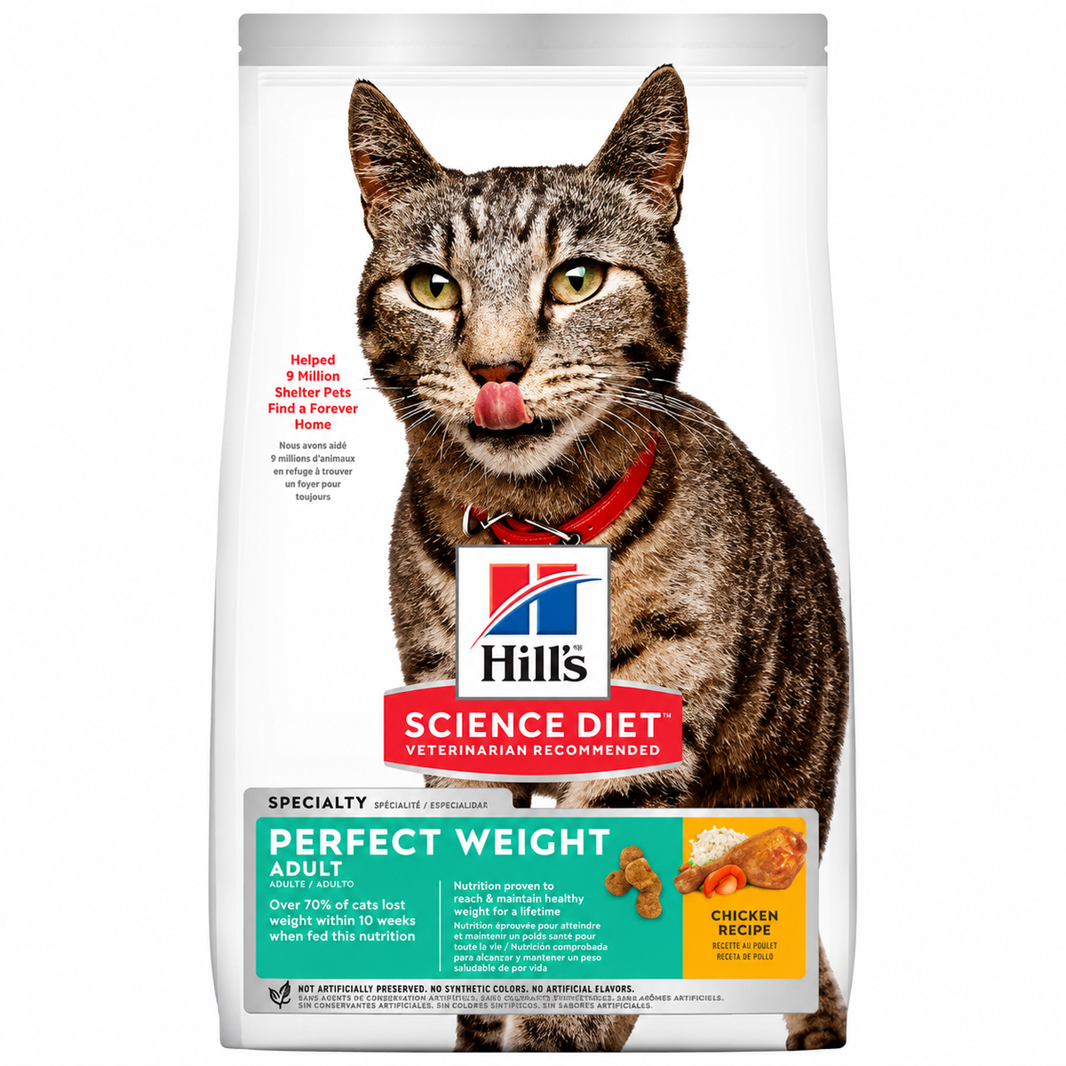 Alimento para gato Hill's Science Diet Peso Perfecto 3Lbs