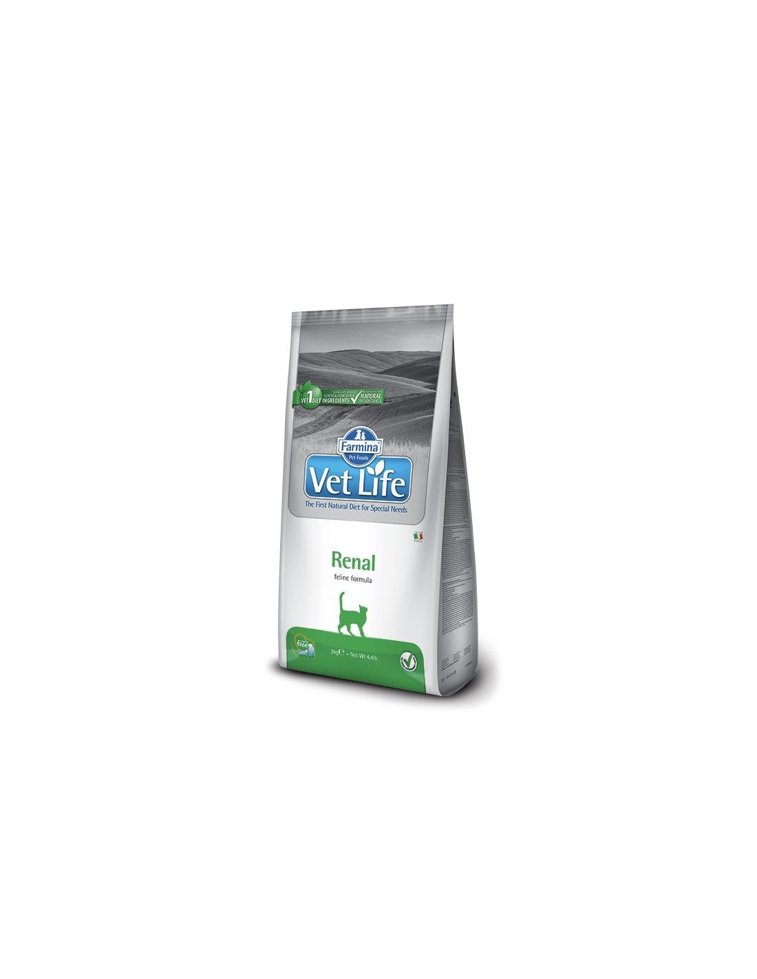Alimento para gato Vet Life Feline Renal 2 kg