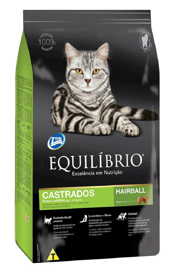 Alimento para gato adulto castrado 7+ Equilíbrio 1.5 kg