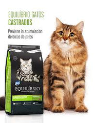 Alimento para gato adulto castrado 7+ Equilíbrio 1.5 kg
