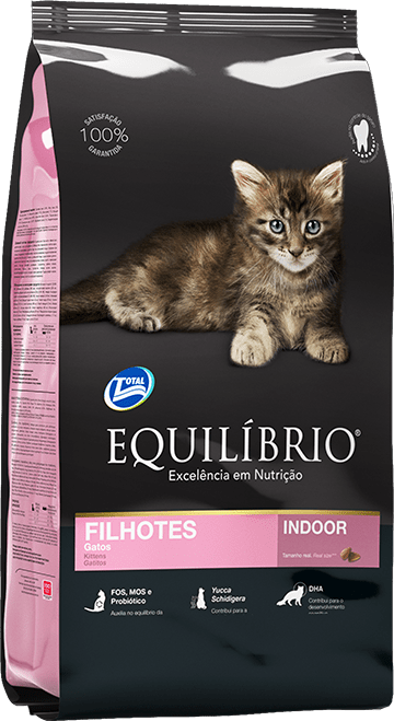 Alimento para gato adulto Equilíbrio Pelos Largos 1.5 kg