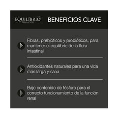 Alimento para gato adulto Equilíbrio castrado Hairball 1.5 kg