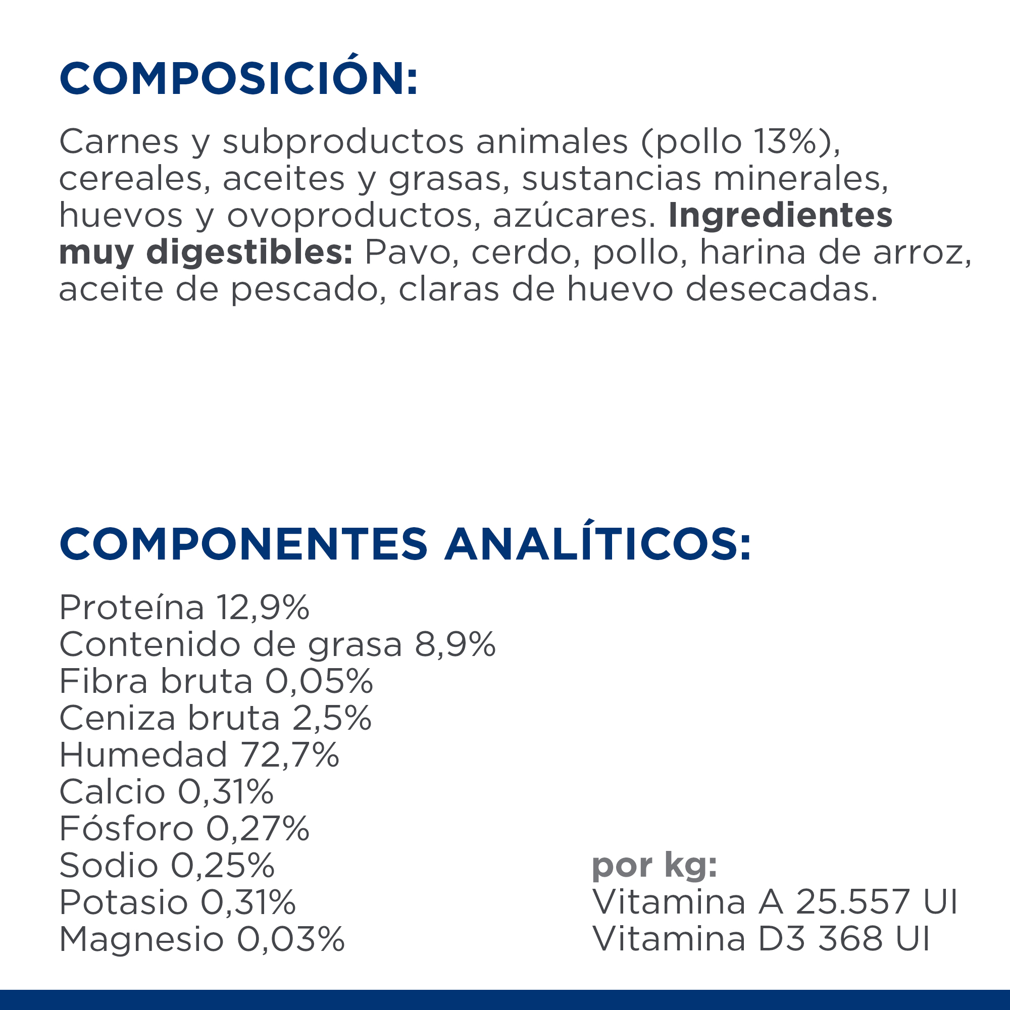 Alimento húmedo para perro Hill's Prescription Diet a/d Urgent Care con Pollo 5.05oz