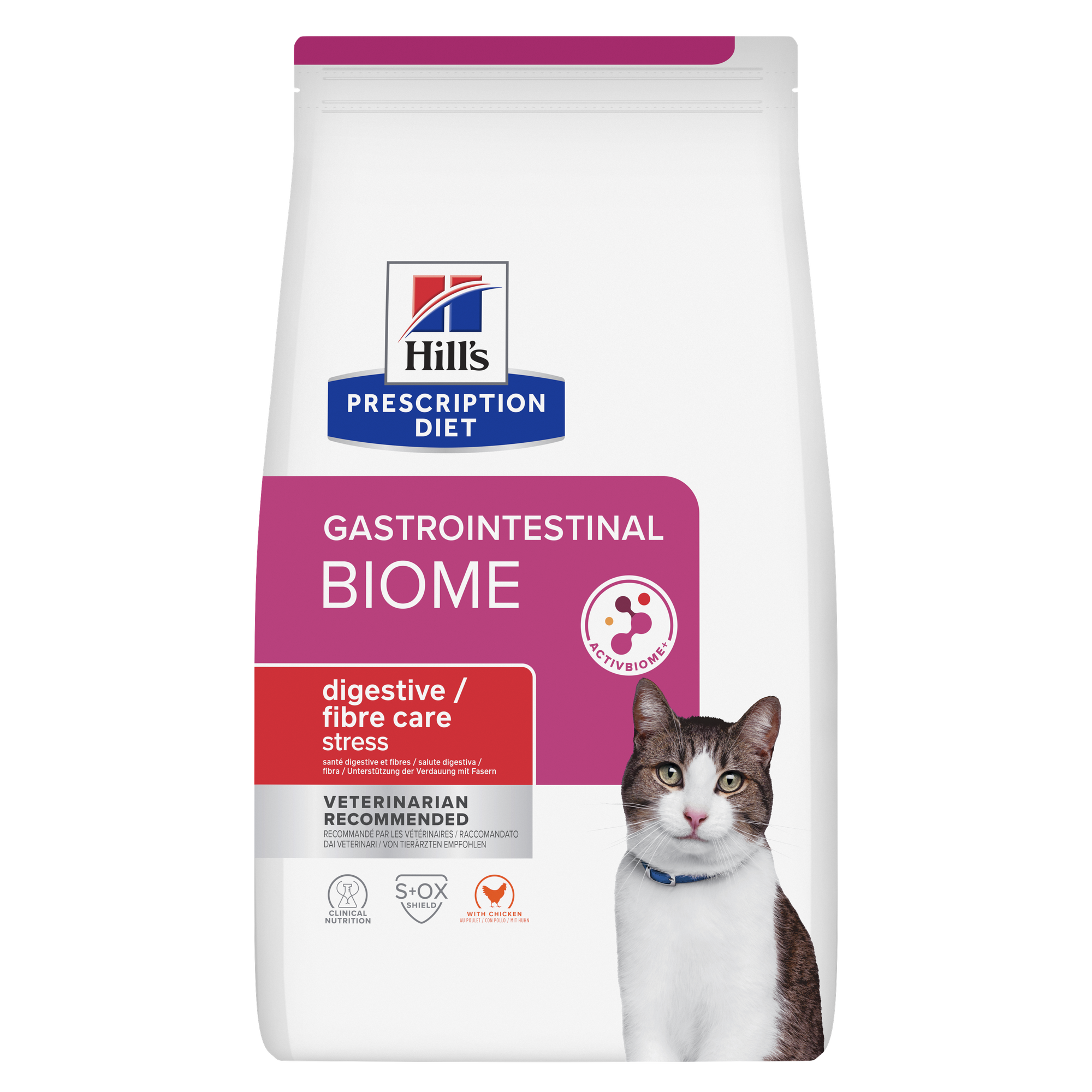 Alimento para gato Hill's Prescription Diet Gastrointestinal Biome 1.8kg