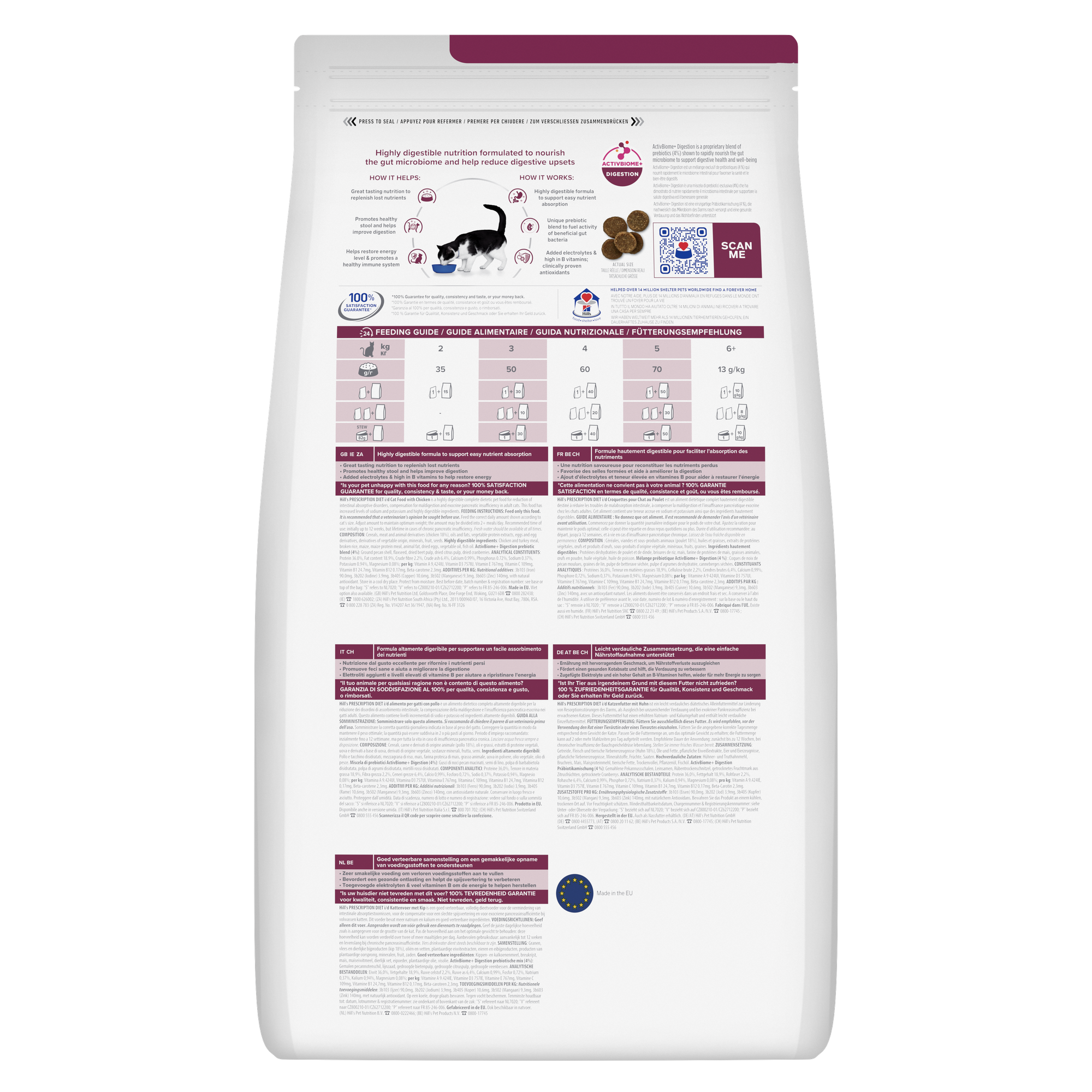 Alimento para gato Hill's Prescription Diet i/d Digestive Care 1.8kg
