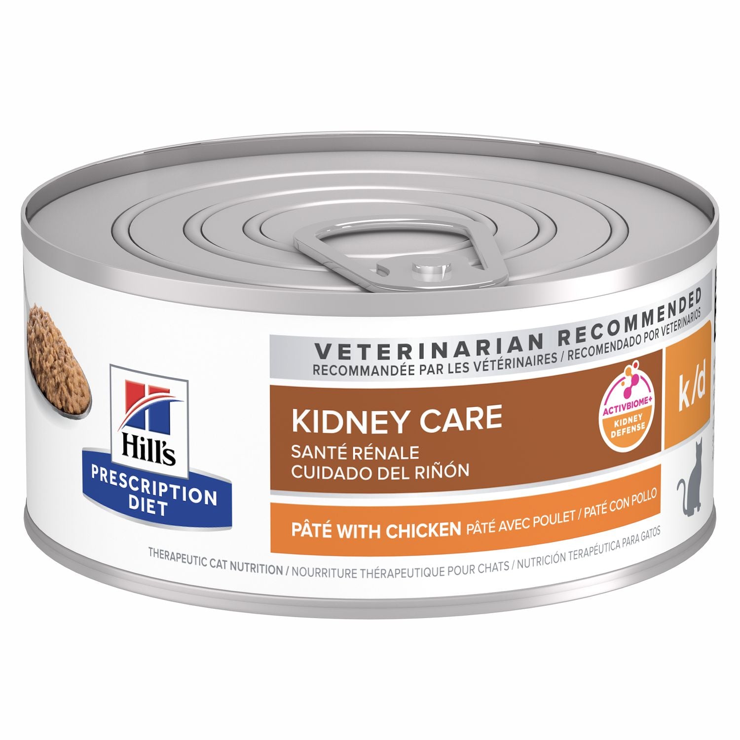 Alimento húmedo para gato Hill's Prescription Diet k/d Kidney Care Estofado de Pollo y Vegetales 5.5oz