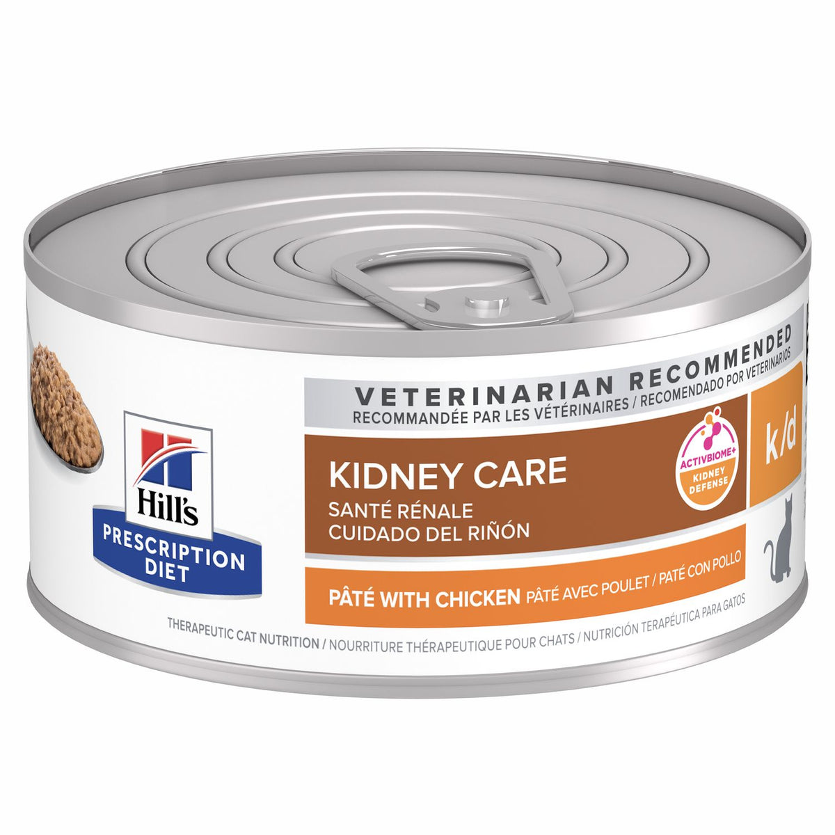 Alimento húmedo para gato Hill's Prescription Diet k/d Kidney Care Estofado de Pollo y Vegetales 5.5oz