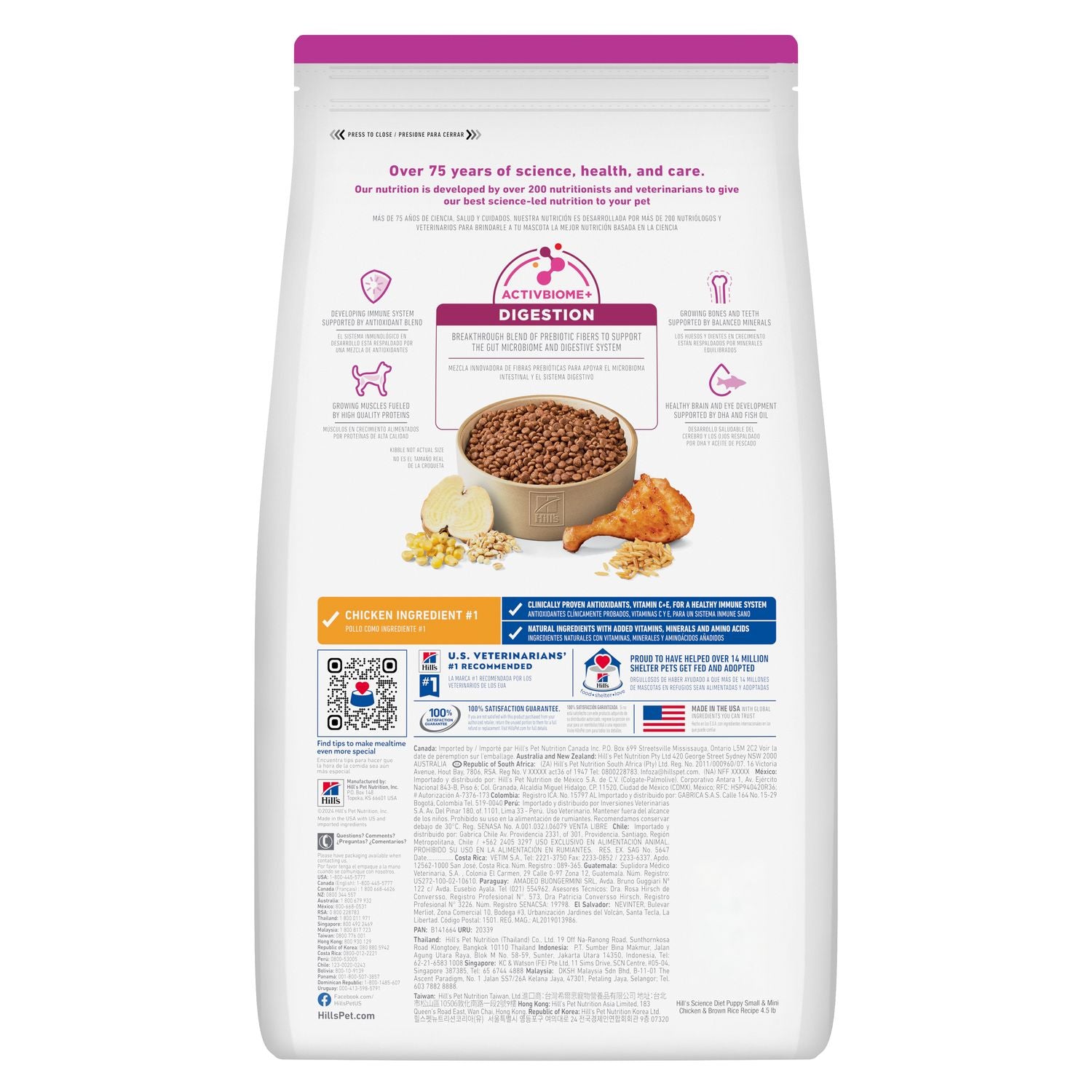 Alimento para perro Hill's Science Diet Small & Mini Puppy 2kg