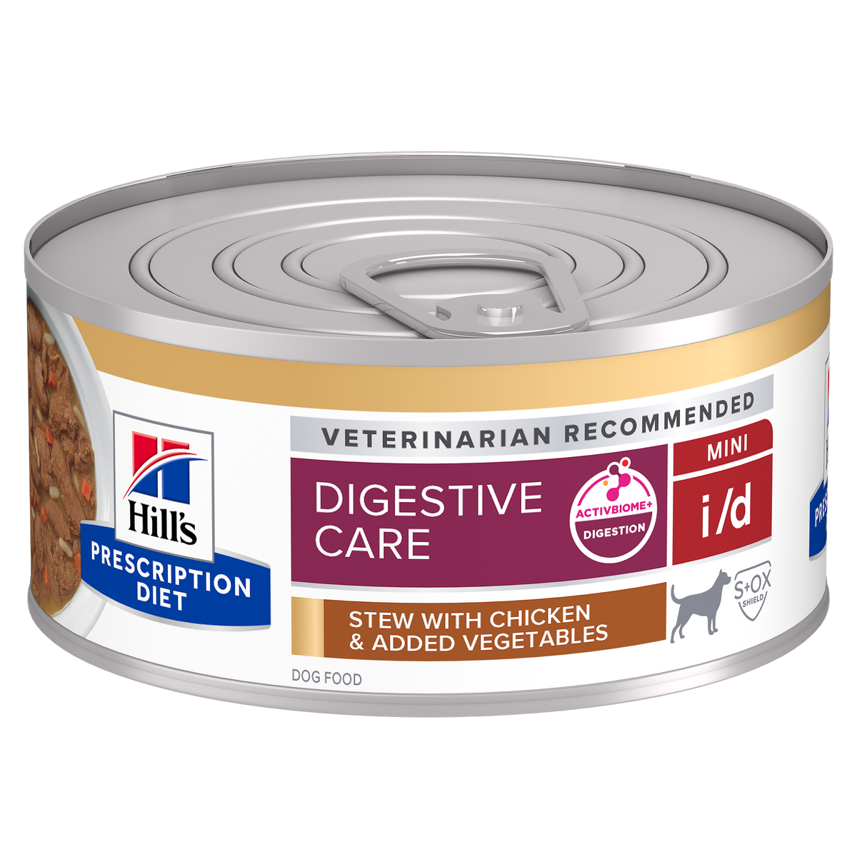 Alimento húmedo para perro Hill's Prescription Diet i/d Digestive Care Estofado de Pollo y Vegetales 5.5oz